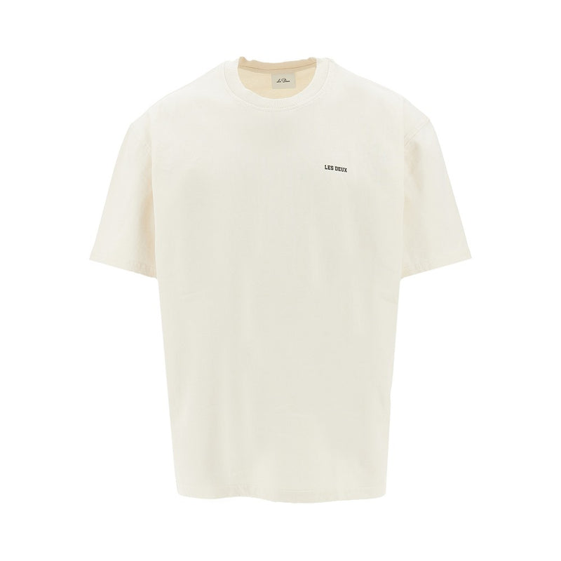 Les Deux Les Deux Cole Mini Blake Loose Fit T-shirt Beige - World Class Fashion