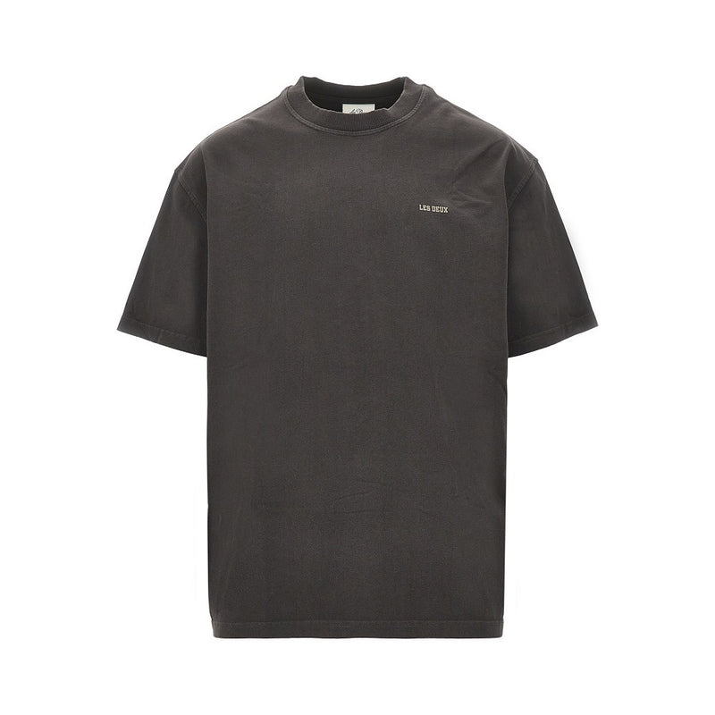 Les Deux Les Deux Cole Mini Blake Grey Men T-shirt - World Class Fashion