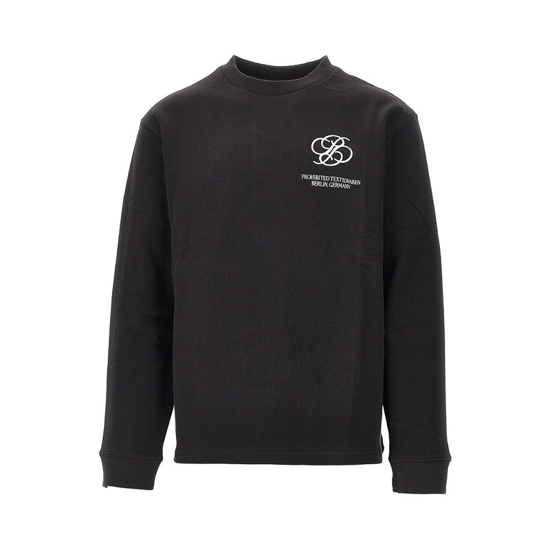 Prohibited Prohibited 'College Days' French Terry T-shirt Black - World Class Fashion
