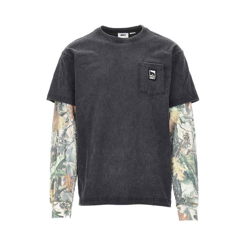 Obey Obey Post 2fer T-shirt Black Men - World Class Fashion