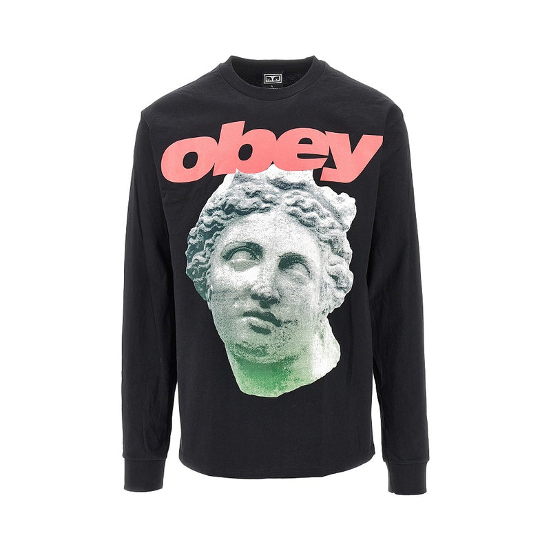 Obey Obey 'Obey Etruscan' Long-sleeved T-shirt Black - World Class Fashion