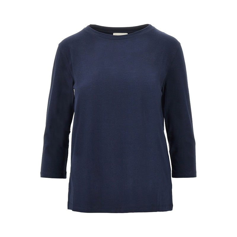 Max Mara Weekend Max Mara Weekend Stretch Jersey T-shirt Blue - World Class Fashion