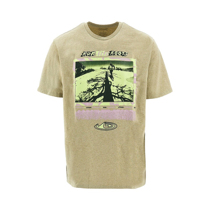 Patagonia Patagonia 'Run Like Roots' T-shirt Green Men - World Class Fashion