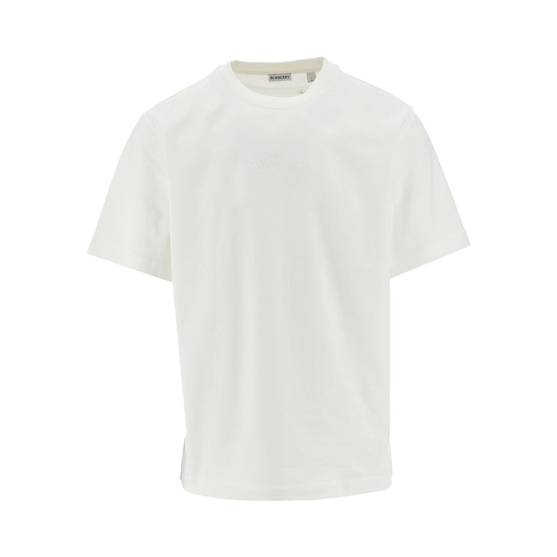 Burberry Burberry Check Logo T-shirt White Men - World Class Fashion