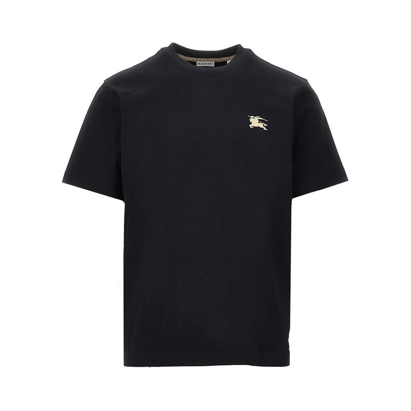 Burberry Burberry Ekd Embroidery T-shirt Black - World Class Fashion
