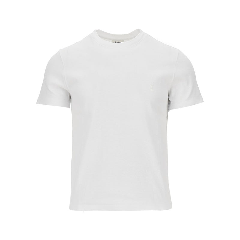 Saint Laurent Saint Laurent Cotton T-shirt White Men - World Class Fashion