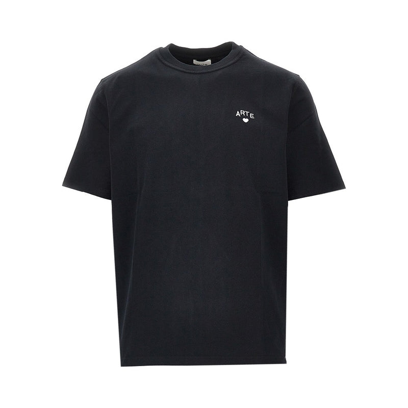 Arte Arte Cotton Jersey T-shirt Black Men - World Class Fashion