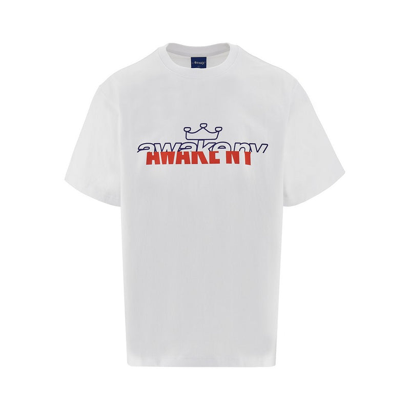 Awake Ny Awake Ny Headcrack Champs T-shirt White - World Class Fashion