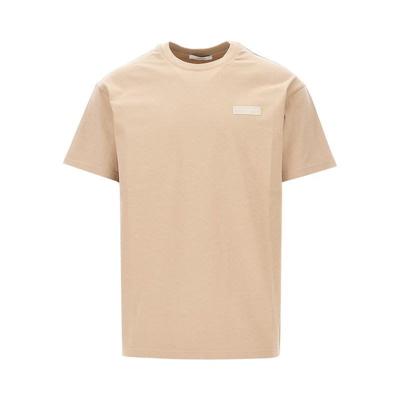 Givenchy Givenchy Paris Label T-shirt Beige Men - World Class Fashion