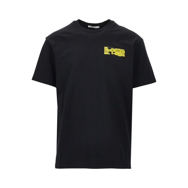 Givenchy Givenchy 'Givenchy Paris Paint' Print T-shirt Black - World Class Fashion