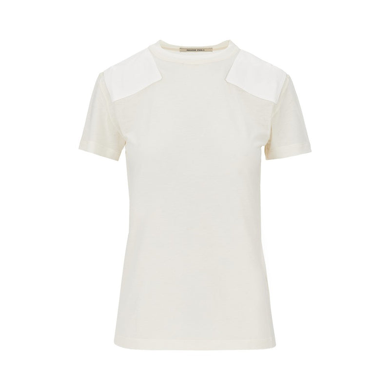 Phoebe Philo Phoebe Philo Cotton Lyocell T-shirt White Women - World Class Fashion