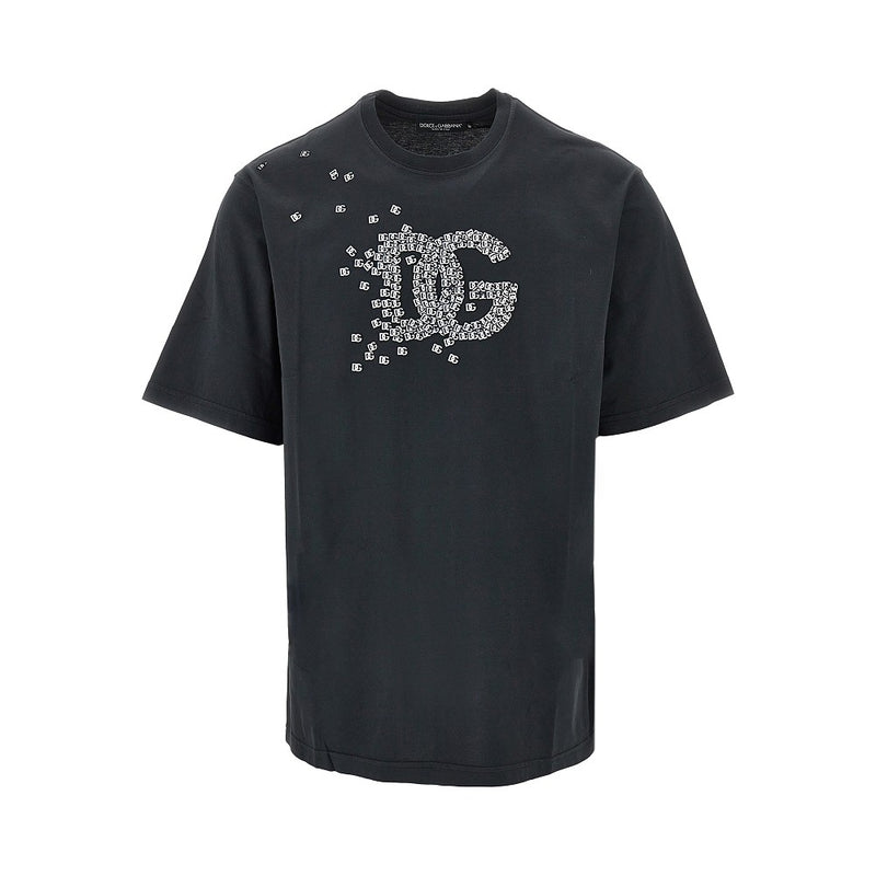 Dolce&gabbana Dolce&Gabbana 3D Logo Print T-Shirt Black - World Class Fashion