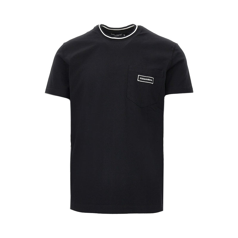 Dolce&gabbana Dolce&Gabbana Cotton T-Shirt Black Men - World Class Fashion