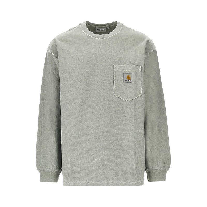 Carhartt WIP Carhartt WIP Long-Sleeved Pocket T-Shirt Green - World Class Fashion