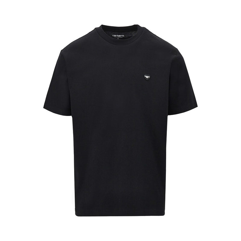 Carhartt WIP Carhartt WIP Small Heart Cotton T-shirt Black - World Class Fashion