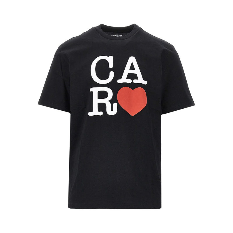 Carhartt WIP Carhartt WIP 'Car Heart' Print T-shirt Black - World Class Fashion