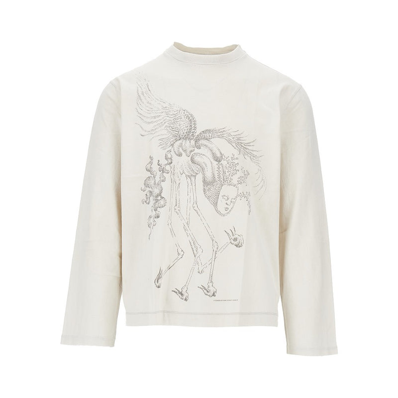 Our Legacy Our Legacy Box Long-sleeved T-shirt White - World Class Fashion
