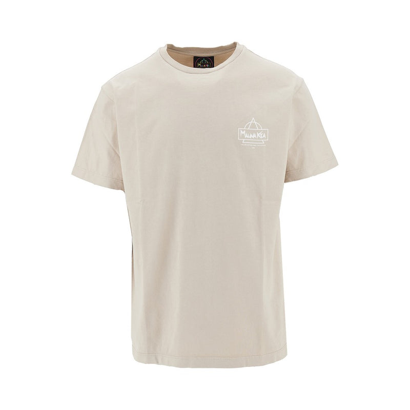 Mauna Kea Mauna Kea 'Beach And Snow' T-shirt Beige Men - World Class Fashion