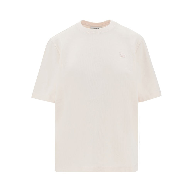 Maison Kitsuné Maison Kitsuné 'Baby Fox' Patch T-shirt Pink Women - World Class Fashion