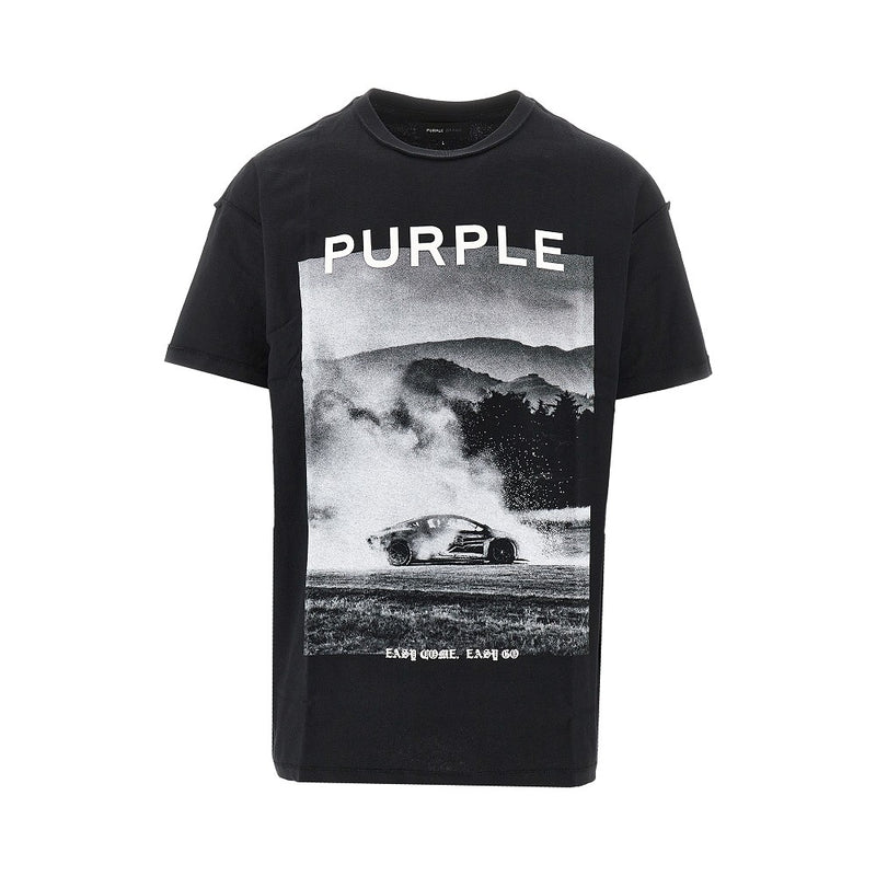 Purple Brand Purple Brand Inside-out Jersey T-shirt Black Men - World Class Fashion