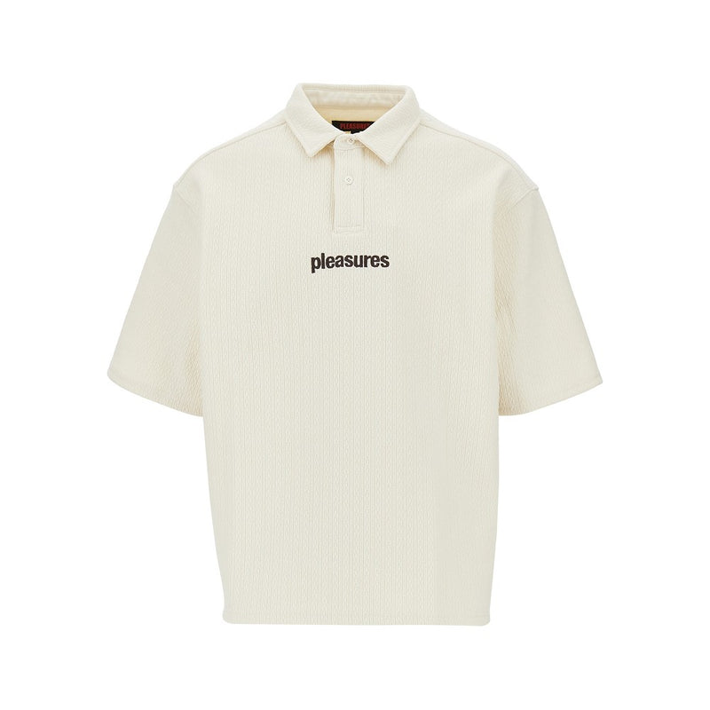 Pleasures Pleasures Cable Jersey Polo Shirt - World Class Fashion