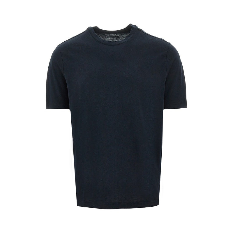 Majestic Filatures Majestic Filatures Cotton Lyocell T-shirt Blue Men - World Class Fashion