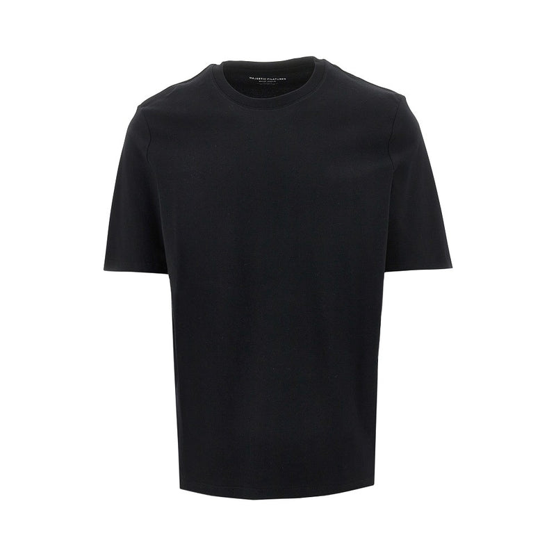 Majestic Filatures Majestic Filatures Supima Cotton T-shirt Black - World Class Fashion