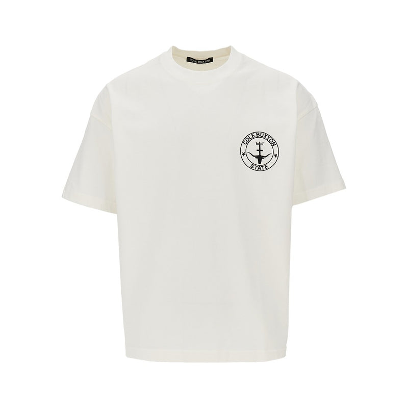 Cole Buxton Cole Buxton 'Cole Buxton State' T-shirt White - World Class Fashion