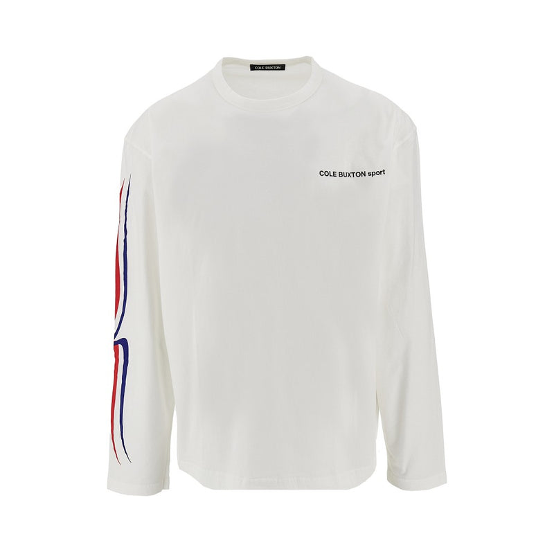 Cole Buxton Cole Buxton 'Cole Buxton Sport' Long-sleeved T-shirt White - World Class Fashion