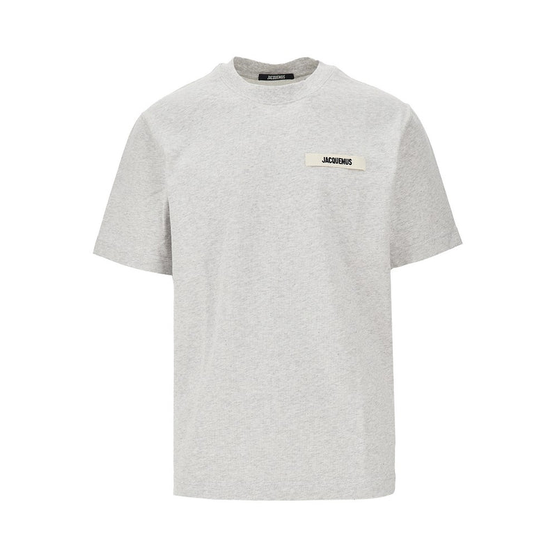 Jacquemus Jacquemus Gros Grain T-shirt Grey Men - World Class Fashion