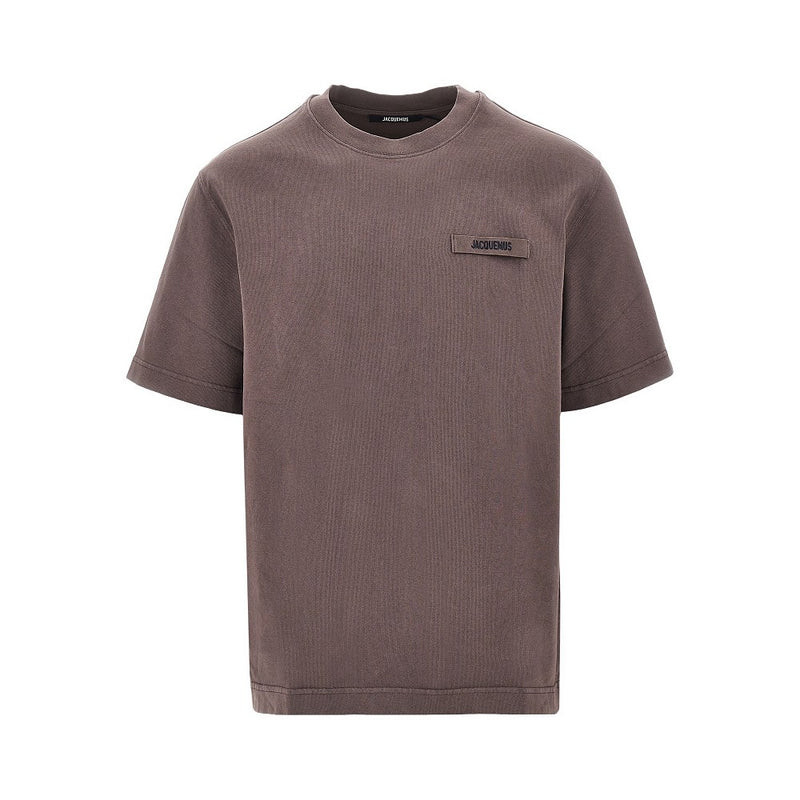 Jacquemus Jacquemus Gros Grain T-shirt Brown Men - World Class Fashion