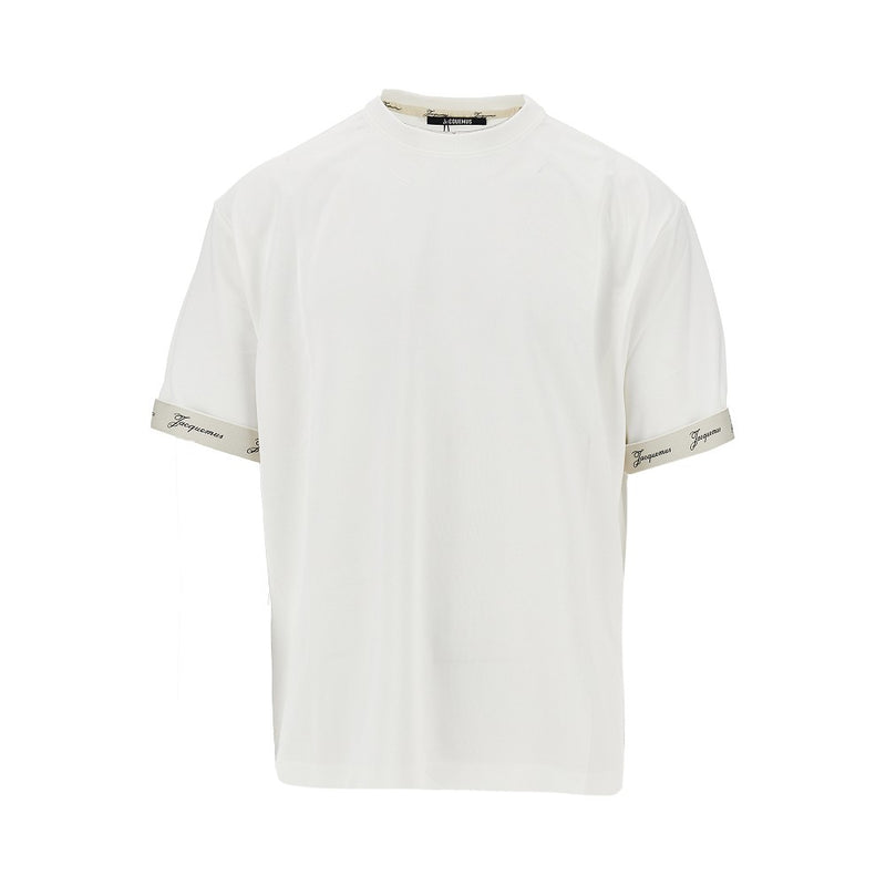 Jacquemus Jacquemus Rond Carré T-shirt White Men - World Class Fashion