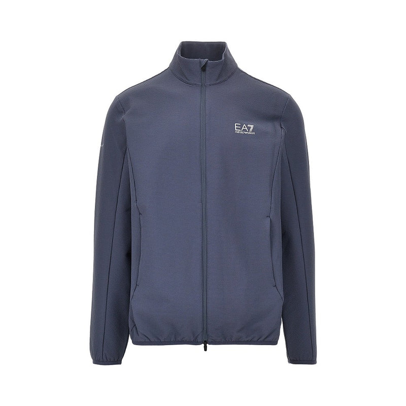 Ea7 Ea7 Embossed Ventus7 Full-zip Sweatshirt - World Class Fashion