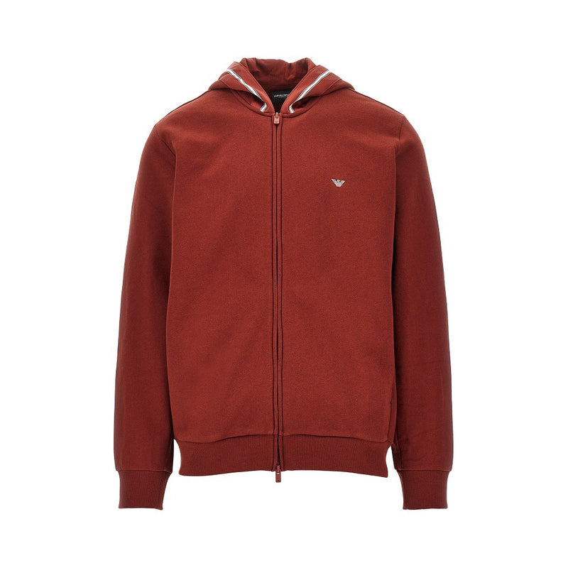 Ea Bodywear Ea Bodywear Loungewear Hoodie Red Men - World Class Fashion