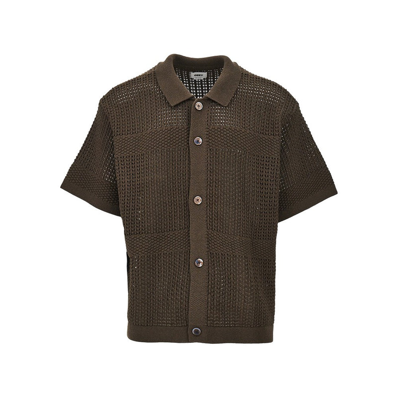Obey Obey 'Zach' Knitted Shirt - World Class Fashion