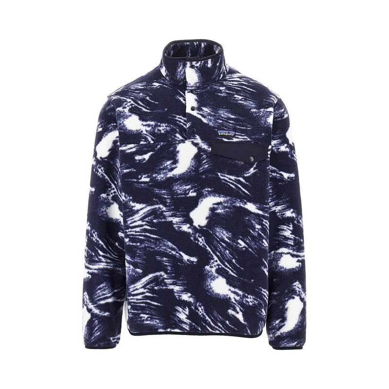 Patagonia Patagonia Synchilla Fleece Snap-t Sweater Blue - World Class Fashion