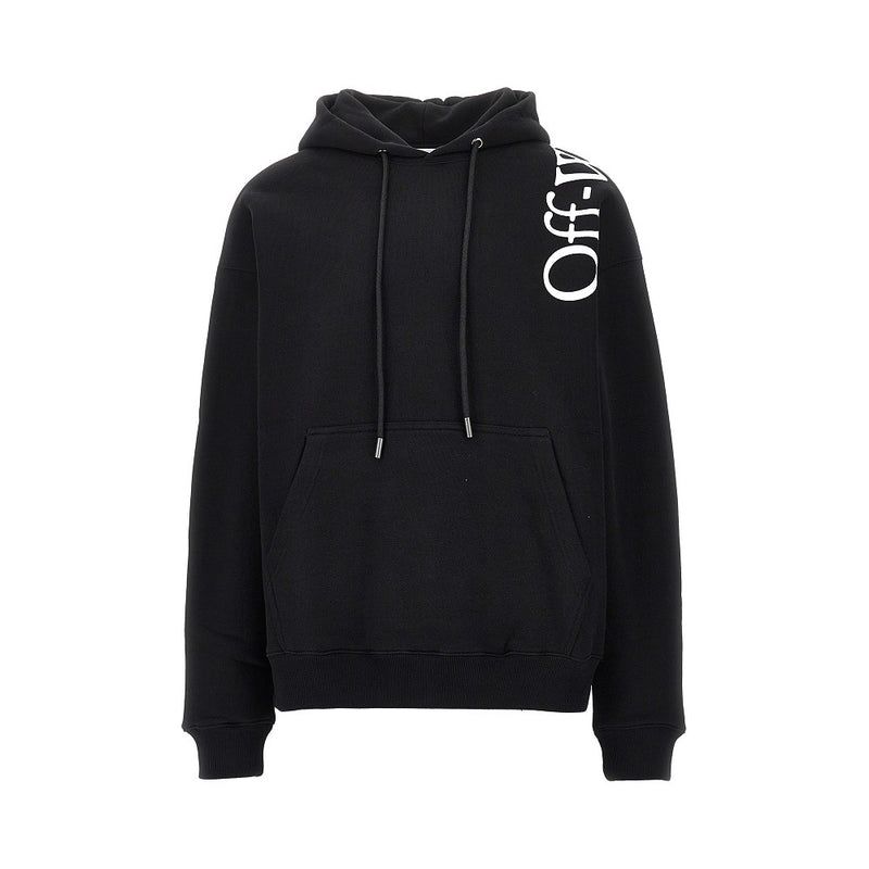 Off-White Off-White Vertical Bookish Skate Hoodie Black - World Class Fashion