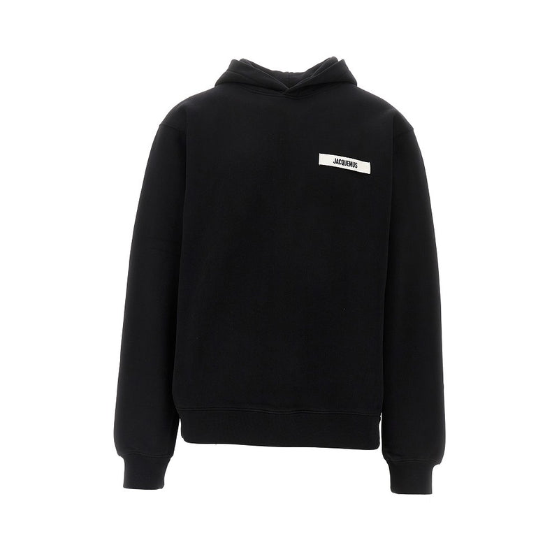 Jacquemus Jacquemus Gros Grain Hoodie Black Men - World Class Fashion