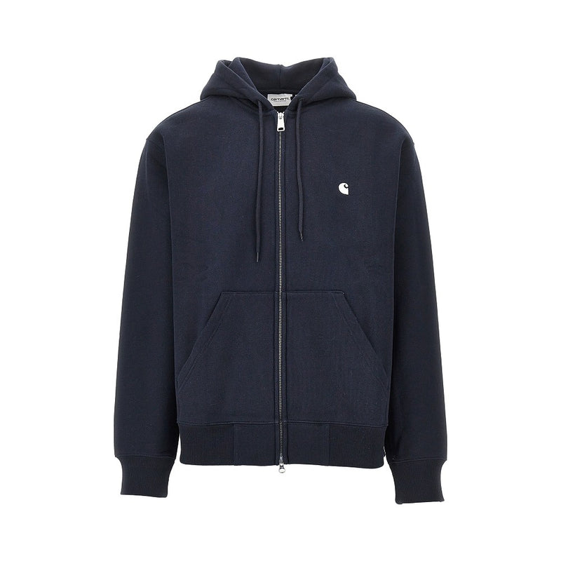 Carhartt WIP Carhartt WIP Mack Full-Zip Hoodie Blue - World Class Fashion