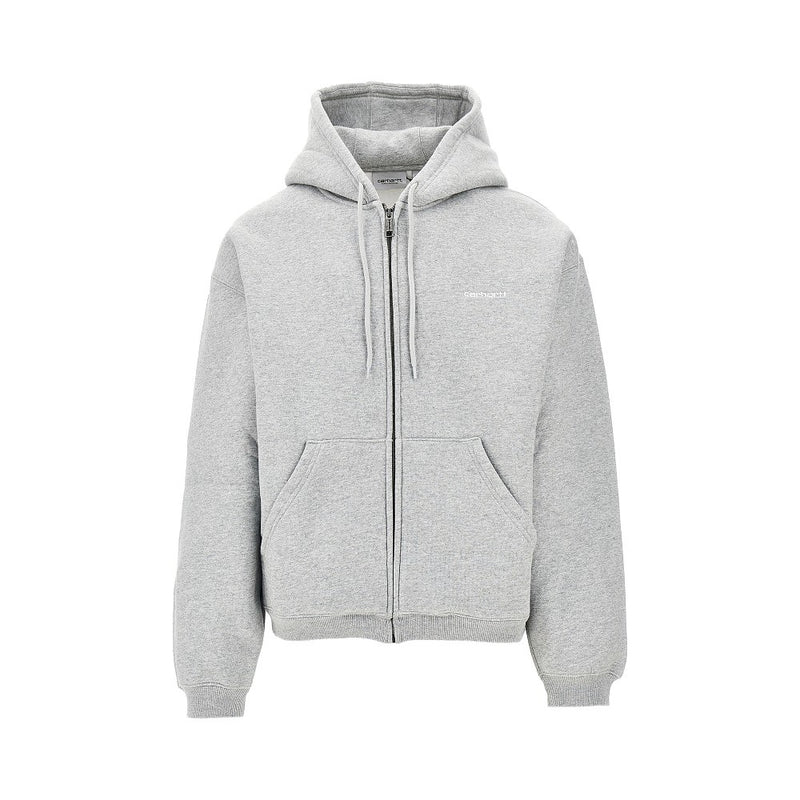 Carhartt WIP Carhartt WIP Ebbert Full-Zip Hoodie Grey - World Class Fashion