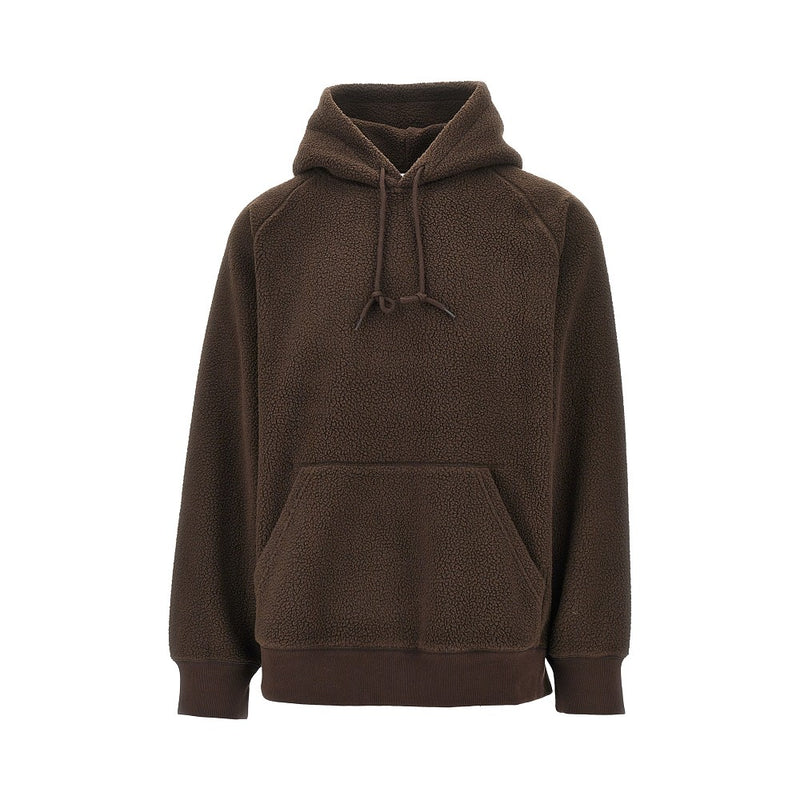 Carhartt WIP Carhartt WIP Limn C Fleece Hoodie Brown - World Class Fashion