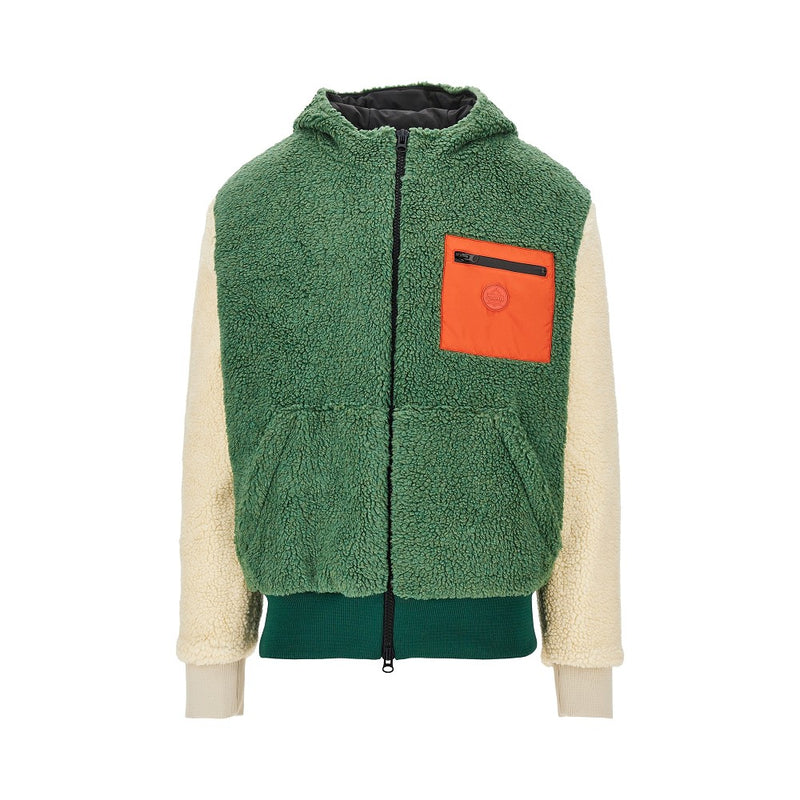 Mauna Kea Mauna Kea Color Block Sherpa Blouson Jacket Multicolor - World Class Fashion