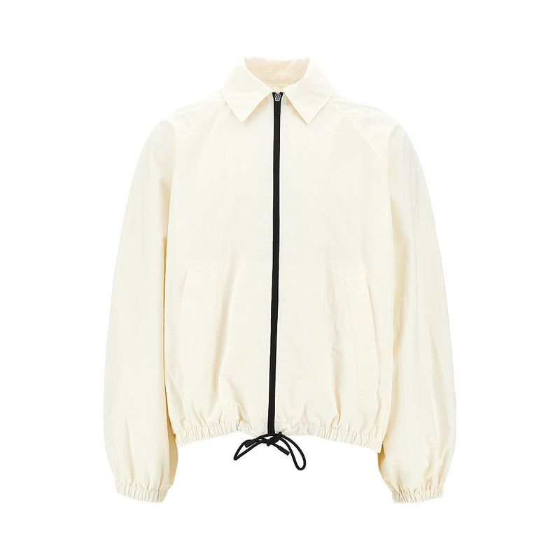 Jacquemus Jacquemus Windbreaker Jacket Beige Men - World Class Fashion