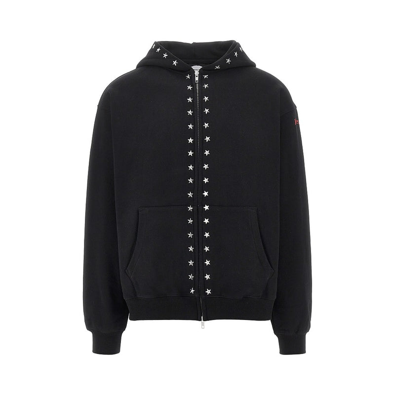 Pleasures Pleasures 'Dane' Studded Full-zip Hoodie - World Class Fashion
