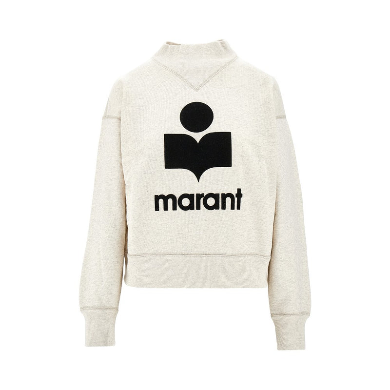 Isabel Marant Etoile Isabel Marant Etoile Moby Sweatshirt Beige - World Class Fashion