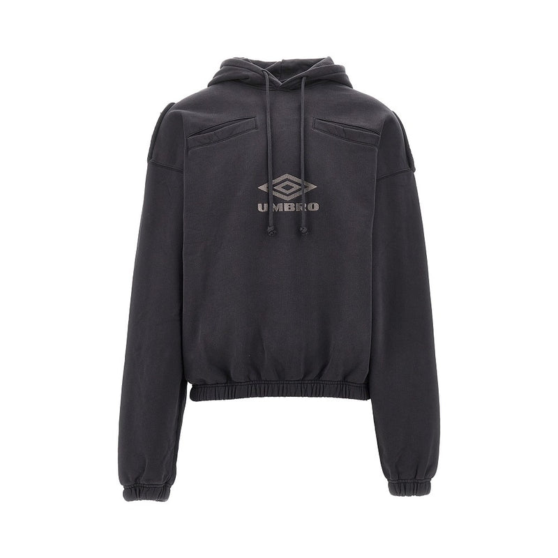 Umbro Umbro Masked Hood Medal Sweatshirt Black Men - World Class Fashion