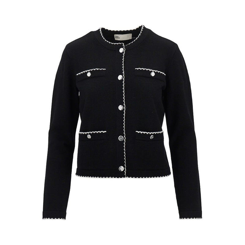 Tory Burch Tory Burch Kendra Cardigan Black Women - World Class Fashion