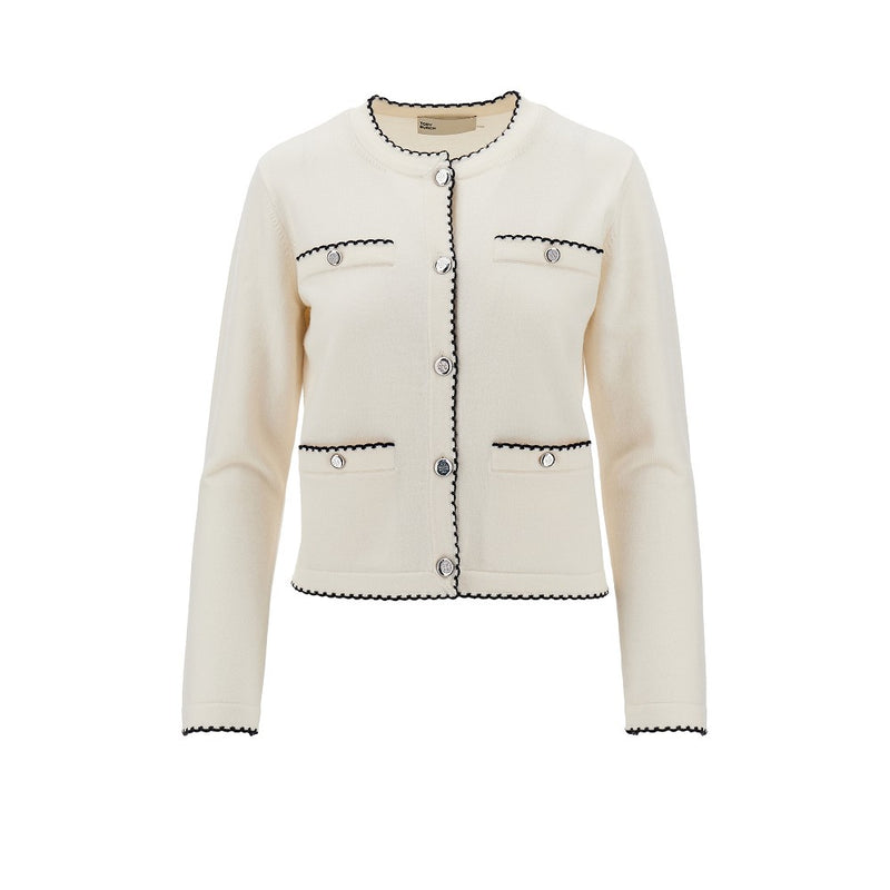 Tory Burch Tory Burch Kendra Cardigan White Women - World Class Fashion