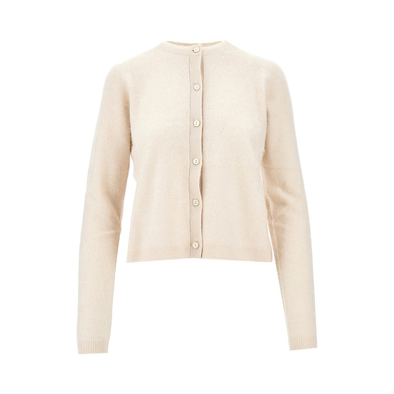 Max Mara Weekend Max Mara Weekend Wool Cashmere Cardigan Beige - World Class Fashion