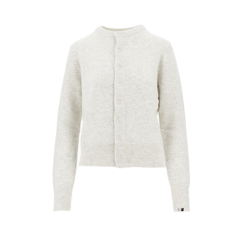 Extreme Cashmere Extreme Cashmere n.435 Little Lamb Cardigan Grey - World Class Fashion